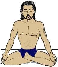Posturas de Yoga : Posição Perfeita - siddhasana